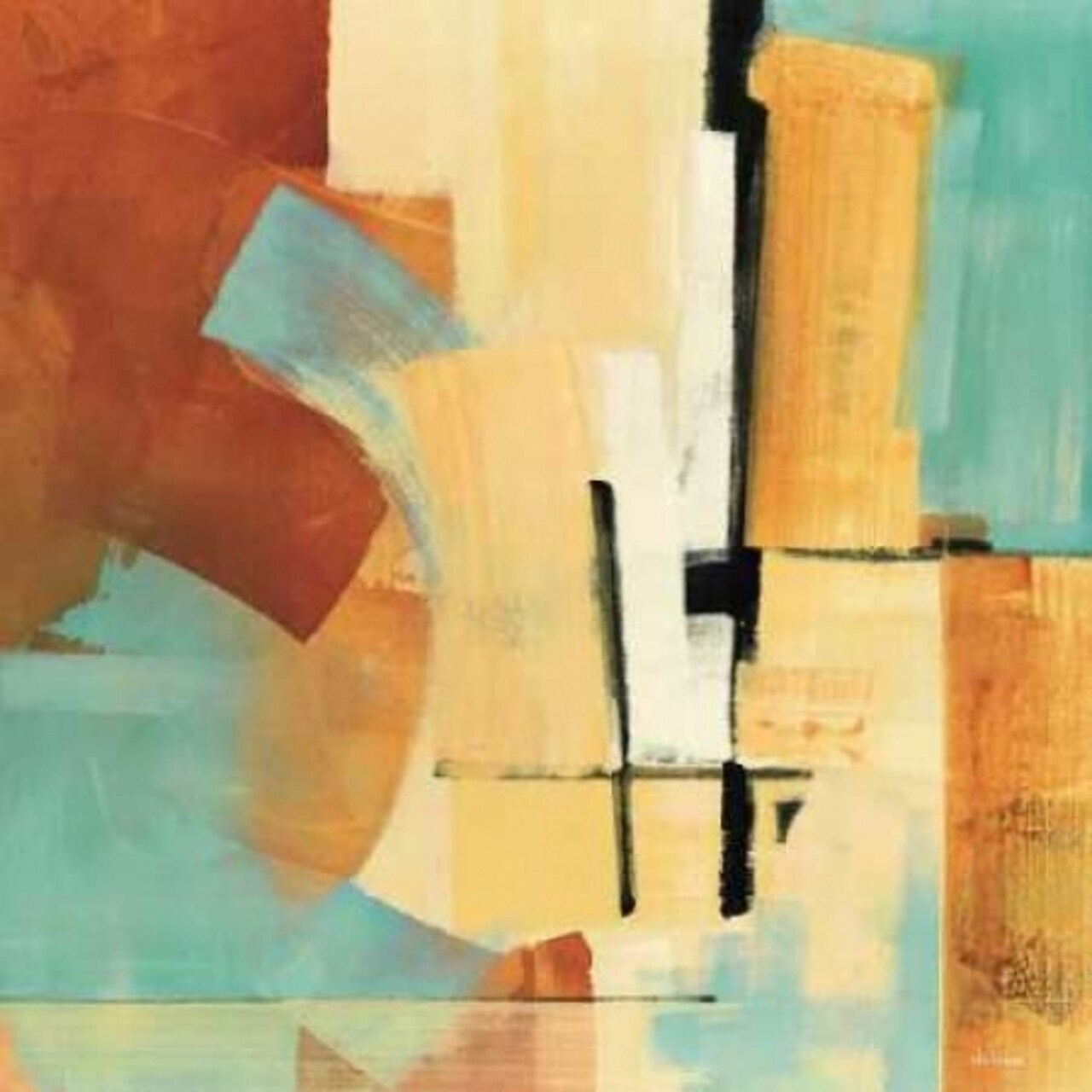 Desert Oasis I Poster Print by Noah Li-Leger - Item # VARPDX5601